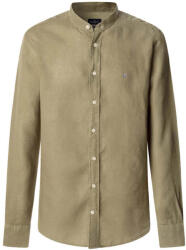 Hackett Cămaşă Drop 2 Ess Gmd Linen Porter HM3010267 715 light khaki gre