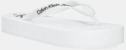 Calvin Klein Jeans flip-flop BEACH SANDAL FLATFORM TPU fehér, női, platformos, YW0YW01830 - fehér Női 38
