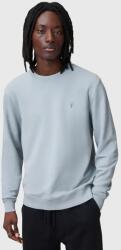 AllSaints pamut melegítőfelső RAVEN CREW férfi, sima, M037NB - kék S - answear - 32 990 Ft