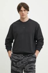 Adidas pamut melegítőfelső Essential fekete, férfi, sima, JC9574 - fekete S