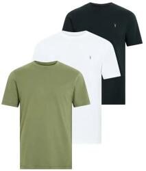 AllSaints pamut póló BRACE 3 db férfi, sima, M031JB - többszínű M