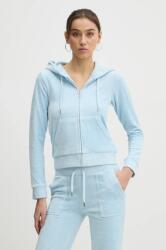 Juicy Couture felső női, sima, kapucnis, JCAP176 - kék M