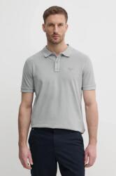 JOOP! poló szürke, férfi, sima, 30045619 - szürke S - answear - 36 990 Ft