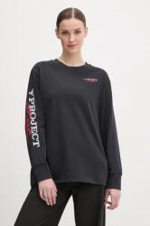 Under Armour edzős hosszú ujjú Project Rock női, fekete, 1389700 - fekete M
