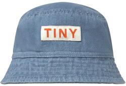 Tinycottons gyerek pamut sapka DENIM BUCKET HAT pamut, SS25-419 - kék 50/52
