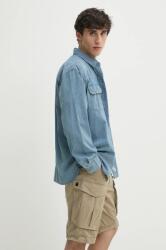 Levi's farmering férfi, galléros, relaxed - kék M - answear - 27 990 Ft