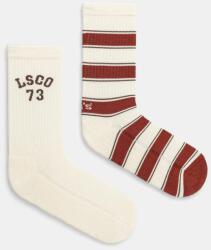 Levi's zokni 2 pár bézs, 37157-1225 - bézs 43/46