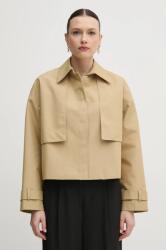 Calvin Klein kabát női, bézs, átmeneti, K20K208379 - bézs 38