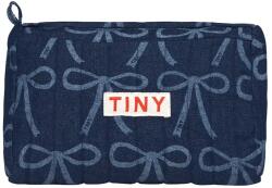 Tinycottons kozmetikai táska BOWS POUCH SS25-386 - kék Univerzális méret