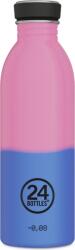 24Bottles Sticlă pentru apă Urban Bottle Reactive 500 ml roz și albastru (001853)