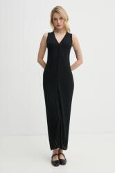 Filippa K pamut ruha fekete, maxi, testhezálló, 31090 - fekete XL