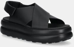 Camper bőr szandál Pelotas Flota Up fekete, női, platformos, K201727-001 - fekete Női 37