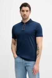 Tommy Hilfiger pamut póló sima, MW0MW38487 - sötétkék XL