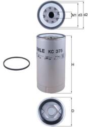 MAHLE filtru combustibil MAHLE KC 375D (KC 375D) - automobilus