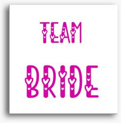 Los Polos Team Bride pink vászonkép