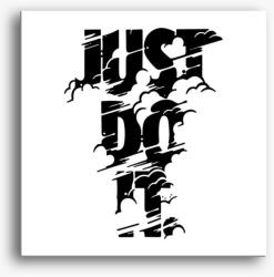 Los Polos Just do it feliratú vászonkép