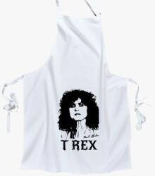Los Polos T-REX Marc Bolan portré rajz kötény