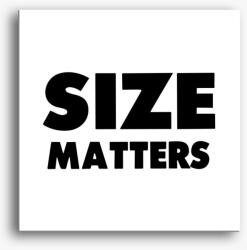 Los Polos Size Matters vászonkép