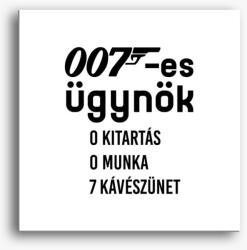 Los Polos 007-es ügynök kávészünet vászonkép