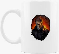 Los Polos Michael Myers lángokban bögre