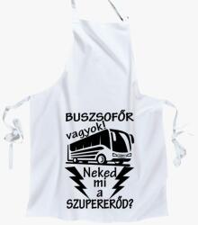 Los Polos Buszsofőr vagyok, neked mi a szupererőd? kötény