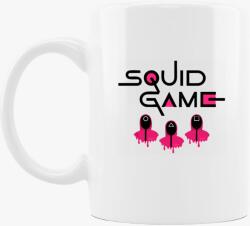 Los Polos Squid Game feliratú bögre