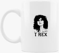 Los Polos T-REX Marc Bolan portré rajz bögre