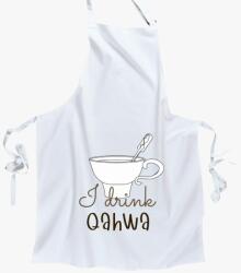 Los Polos I drink Qahwa - török/arab kávé kötény