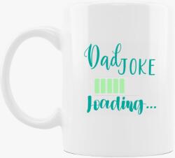 Los Polos Dad Joke loading zöld bögre