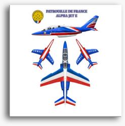 Los Polos Patrouille De France 2 vászonkép