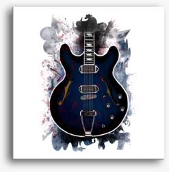 Los Polos Gary Clark Jr. gitár vászonkép