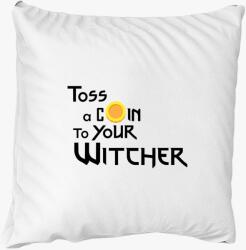 Los Polos Toss a coin to your Witcher párna