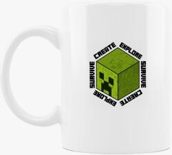 Los Polos Minecraft create explore survive bögre