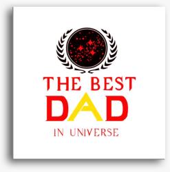 Los Polos Best Dad in Universe vászonkép