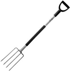  Dedra Ásóvilla, fém nyél, D típusú műanyag fogantyú 122cm - 80B017 (80B017)
