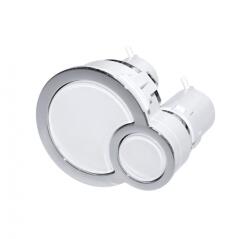 Slovarm Falra építhető WC rendszer Pótalkatrész nyomógomb, fehér 672325 (672325)