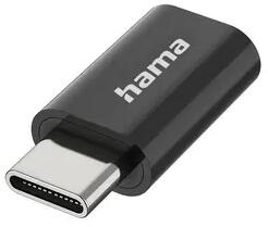 Hama Адаптер, Micro-USB - USB-C, USB 2.0, OTG, 480 Mbit/s (HAMA-300095) - xtreme
