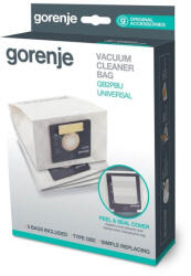 Gorenje GB2PBU porzsák, 5 db, papír, bemeneti motorszűrővel (GB2PBU)