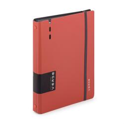 VERDE A5 4 gyűrűs 3x30 vegyes lappal tégla gyűrűs mappa (2-709) - bestbyte