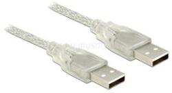 Delock USB 2.0-s kábel A-típusú csatlakozódugóval > USB 2.0-s, A-típusú csatlakozódugóval 2 m (DL83889) (DL83889)
