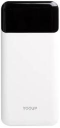 YOOUP P02 PD20W + QC3.0 Power Bank 10000mAh fehér