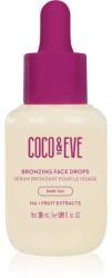 Coco & Eve Sunny Honey Bronzing Face Drops önbarnító cseppek az arcra Dark Tan (new) 30 ml