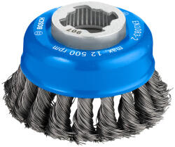 Bosch PRO Metal heavy X-LOCK fonott fazékkefe, 75x0, 35 mm, fémhez (Regisztrációval akár extra értékes ajándék is elérhető! ) (2608620726)