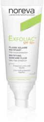Noreva Exfoliac Mattifying Suncare Fluid SPF 50+ védő és mattító fluid arcra SPF 50+ 40 ml