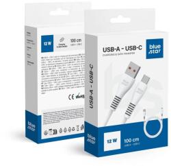 Blue Star kábel USB A-ról Type C-re 2A 12W DC99C 1 m fehér