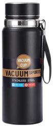 Vízpalack LED kijelzős hőmérséklet jelzővel 600 ml fekete