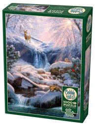Cobble Hill 1000 db-os puzzle - Mystic Falls in Winter (40003) (40003)