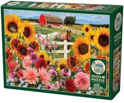 Cobble Hill 1000 db-os puzzle - Sunflower Farm (40208) (40208)