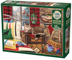 Cobble Hill 1000 db-os puzzle - Lodge Cat (40253) (40253)