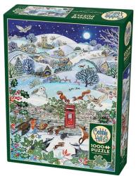 Cobble Hill 1000 db-os puzzle - Village on a Winter Night (40257) (40257)